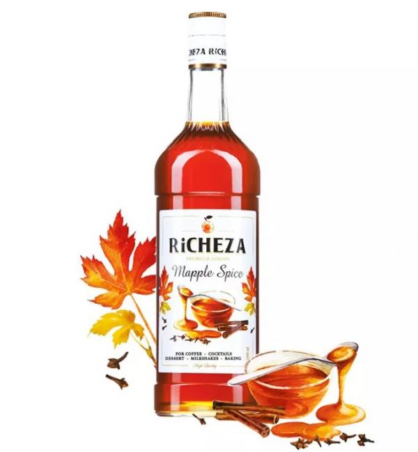 Сироп RiCHEZA Кленовый с пряностями 1л