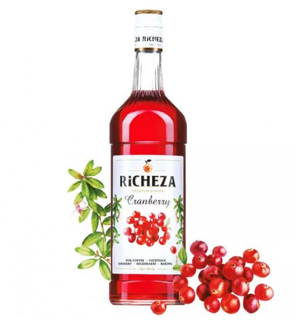Сироп RiCHEZA Клюква 1л
