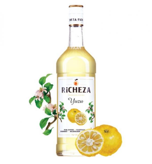 Сироп RiCHEZA Японский лимон Юзу 1л