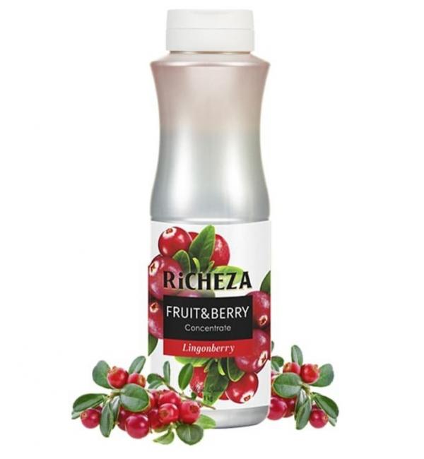 Пюре RiCHEZA Брусника 1кг