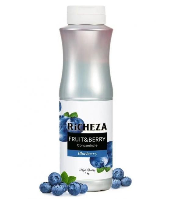 Пюре RiCHEZA Черника 1кг