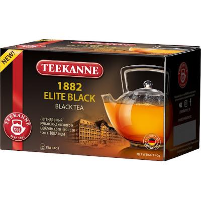 Чай черный Teekanne Чай черный Teekanne 1882 Elite Black 42г (20 пак.)