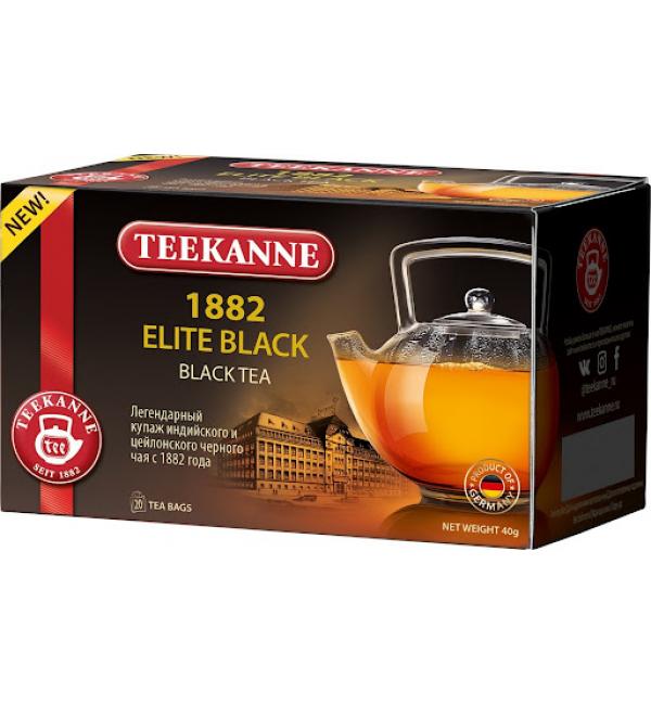 Чай черный Teekanne Чай черный Teekanne 1882 Elite Black 42г (20 пак.)