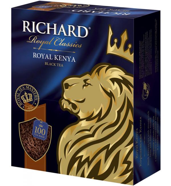 Чай черный Richard Royal Kenya 200г (100пак.)