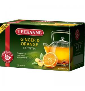 Чай зеленый Teekanne Ginger Orange 30г (20 пак.)