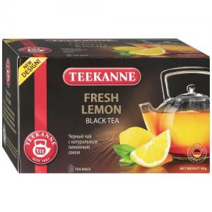 Чай черный Teekanne Fresh Lemon 40г (20 пак.)