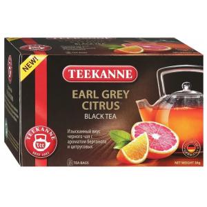 Чай черный Teekanne Earl Grey Citrus 40г (20 пак.)