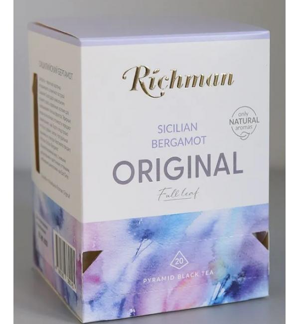 Чай черный Richman Sicilian Bergamot 40г (20 пак.)
