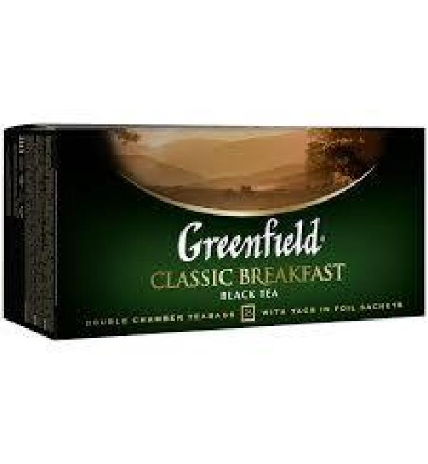 Чай черный Greenfield Classic Breakfast 50г (25 пак.)
