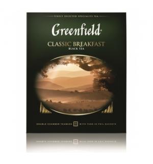 Чай черный Greenfield Classic Breakfast 200г (100 пак.)