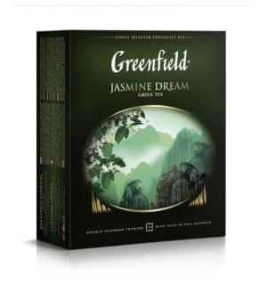 Чай зеленый Greenfield Jasmine Dream (100 пак.)