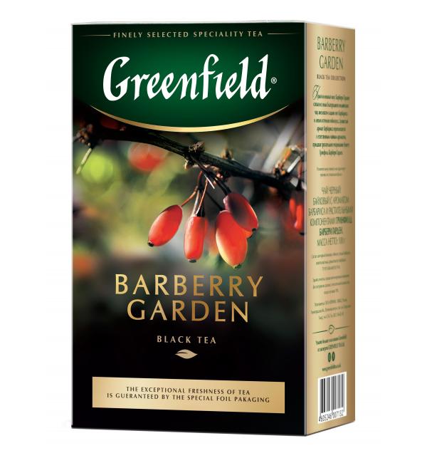 Чай черный Greenfield Barberry Garden 100г