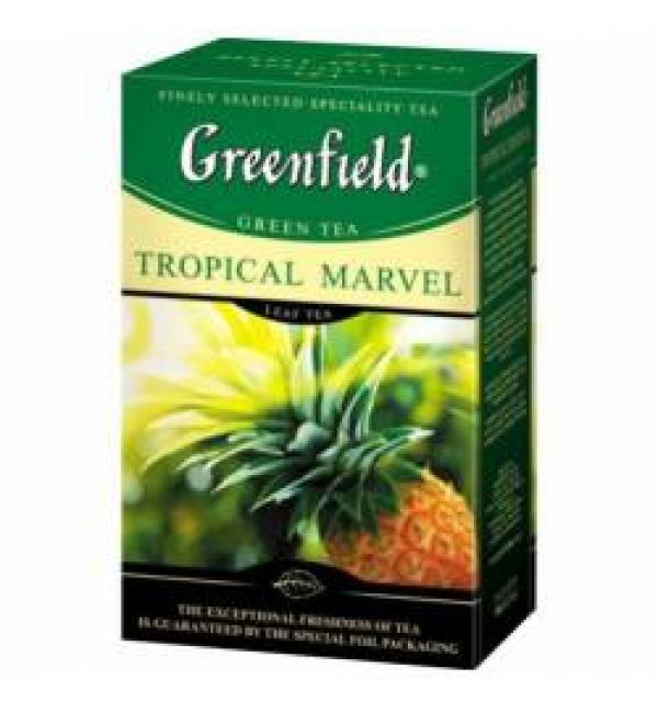 Чай зеленый Greenfield Tropical Marvel 100г (СНЯТ С ПРОИЗВОДСТВА)