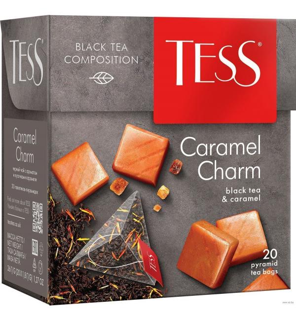 Чай черный Tess Caramel charm 36г (20 пак.)