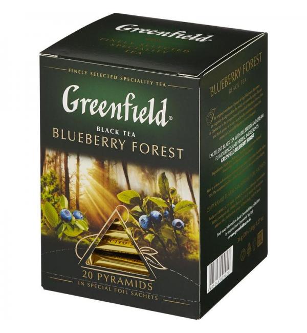 Чай черный Greenfield Blueberry Forest 36г (20пак.)