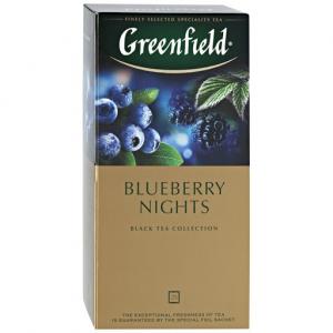Чай черный Greenfield Blueberry Nights 37,5г (25 пак.)