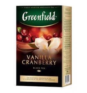 Чай черный Greenfield Vanilla Cranberry 100г