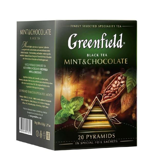 Чай черный Greenfield Mint&Chokolate 36г (20пак.)
