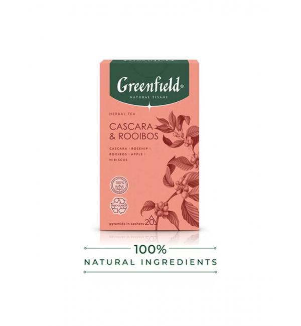 Чай травяной Greenfield Cascara & Rooibos 36г (20 пак.)