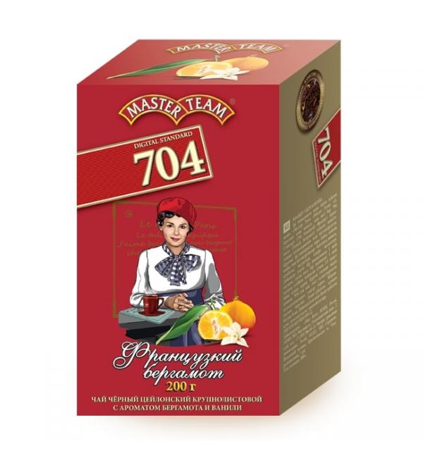 Чай черный Мастер Тим Стандарт 704 Французский Бергамот 250г