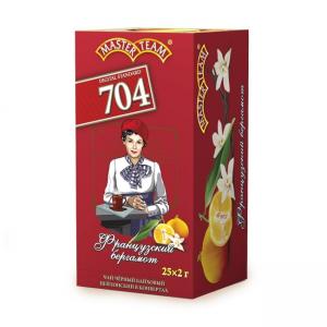Чай черный Мастер Тим Стандарт 704 Земляника 50г (25 пак.)