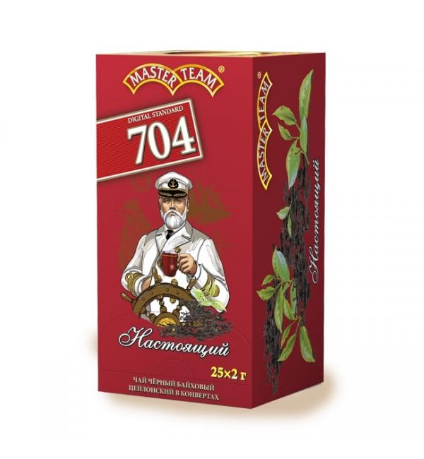 Чай черный Мастер Тим Стандарт 704 Настоящий 50г (25 пак.)