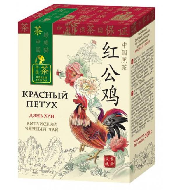 Чай черный Green Panda Красный Петух 100г