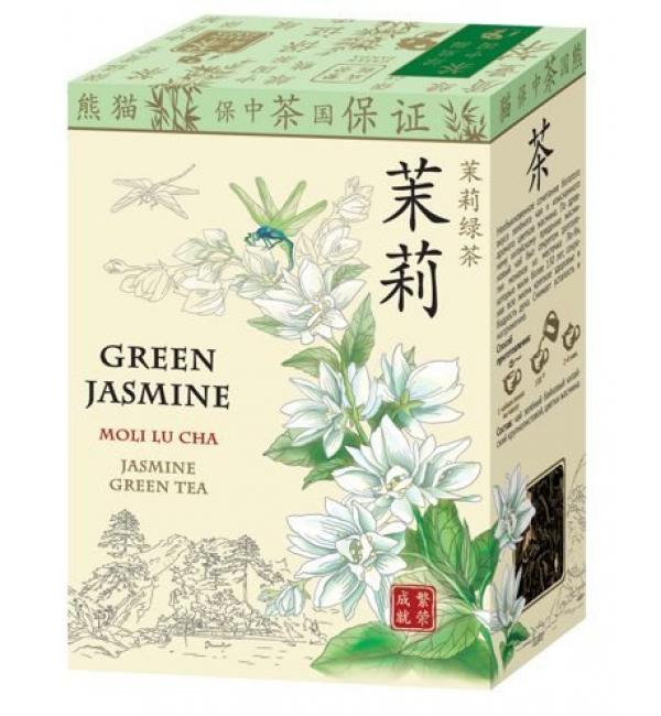 Чай зеленый Green Panda Зеленый Жасмин 50г (25 пак.)