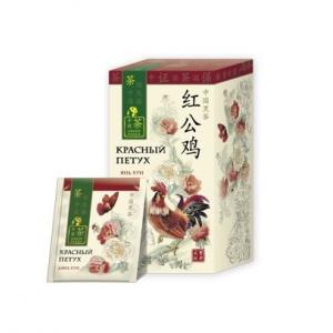 Чай черный Green Panda Красный Петух 50г (25 пак.)