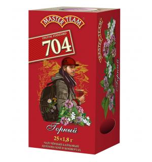 Чай черный Мастер Тим Стандарт 704 Горный 40г (25 пак.)