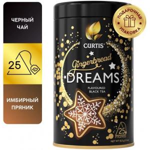 Чай черный Curtis Gingerbread Dreams 42,5г (25 пак.)