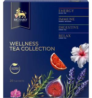 Чайный набор Richard Royal Wellneaa Tea Collection 30г (20 пак.)