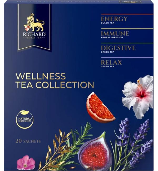 Чайный набор Richard Royal Wellneaa Tea Collection 30г (20 пак.)
