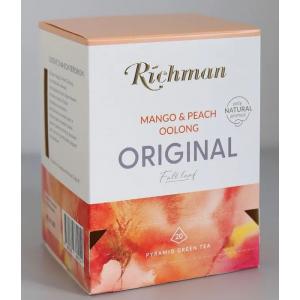 Чай зеленый Richman Mango Peach Oolong 40г (20 пак.)