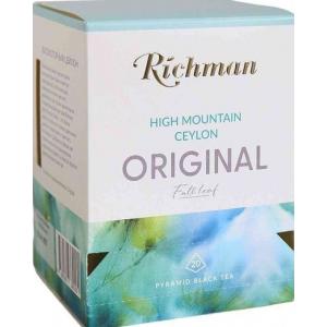 Чай черный Richman High Mountain Ceylon 40г (20 пак.)