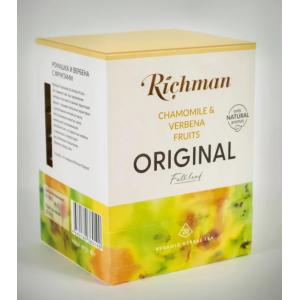 Чай травяной Richman Chamomile Verbena Fruits 40г (20 пак.)