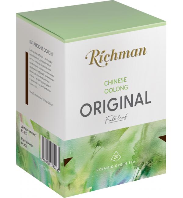 Чай зеленый Richman Chinese Oolong 40г (20 пак.)
