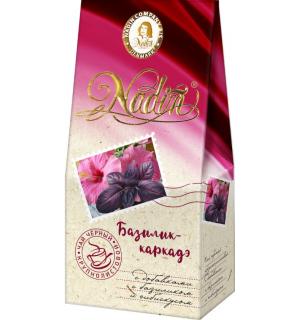 Чай черный Nadin Базилик-каркадэ 50г