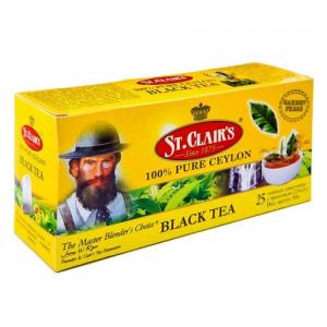Чай черный St.Clairs Ceylon tea 50г (25 пак.)