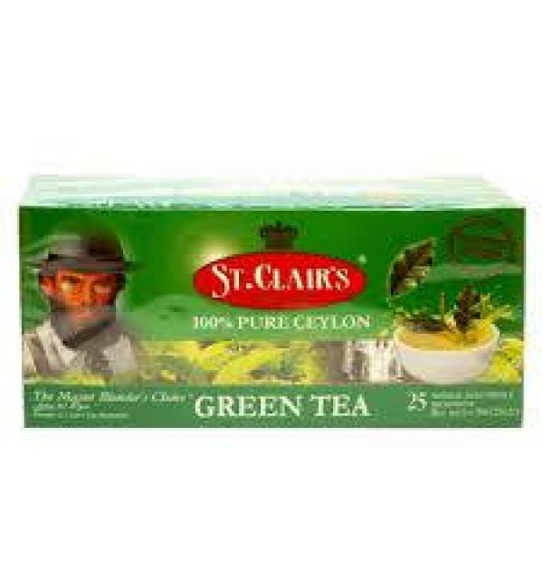 Чай зеленый St.Clairs 50г (25 пак.)