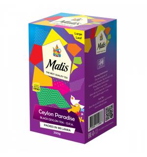 Чай черный Matis Ceylon Paradise O.P.A. 200г
