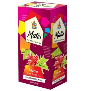 Чай черный Matis Maple 50г (25пак.)