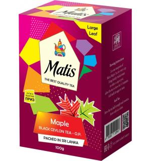 Чай черный Matis Maple 100г