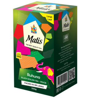 Чай черный Matis Ruhuna 200г