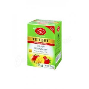 Чай зеленый Ти Тэнг Mango Strawberry 100г