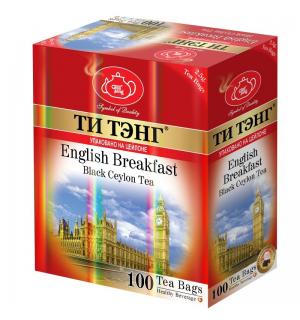 Чай черный Ти Тэнг English Breakfast 250г (100пак.)