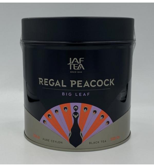 Чай черный Jaf Tea Regal Peacock OPA 200г (Железная банка)