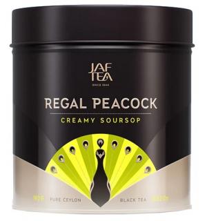 Чай черный Jaf Tea Regal Peacock Creamy Soursop 180г (Железная банка)