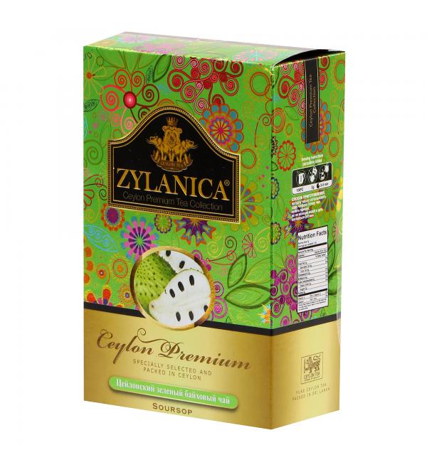 Чай зеленый Zylanica Soursop 100г