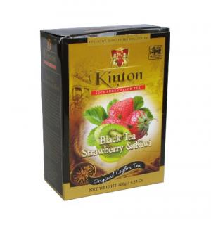 Чай черный Kinton Strawberry cream OPA 100г